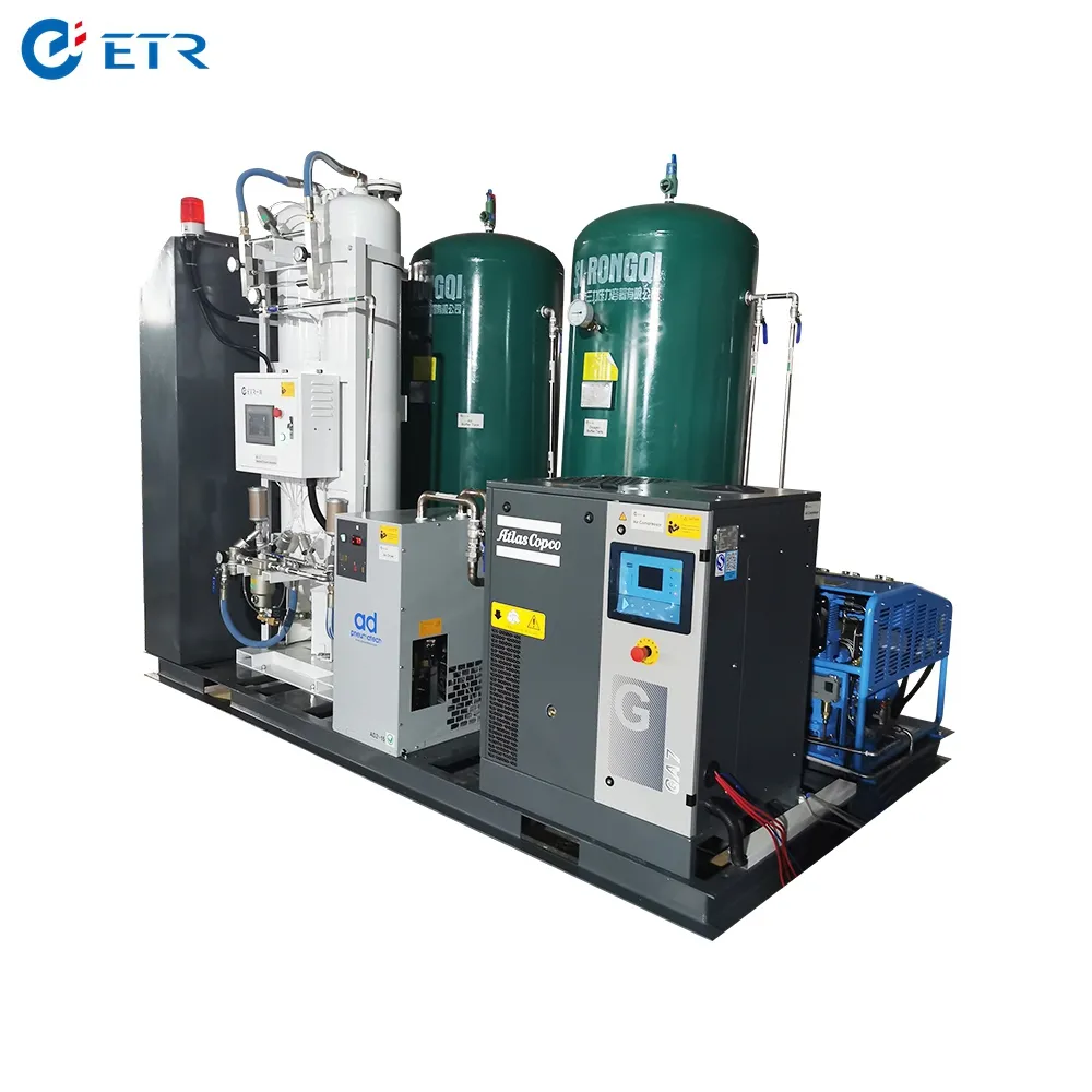 medical oxygen generator hot sale china psa oxygen plant for cylinder filling