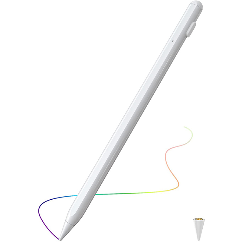 Стилус MoKo для iPad с магнитной застежкой, совместим с Apple iPad 2021, белый