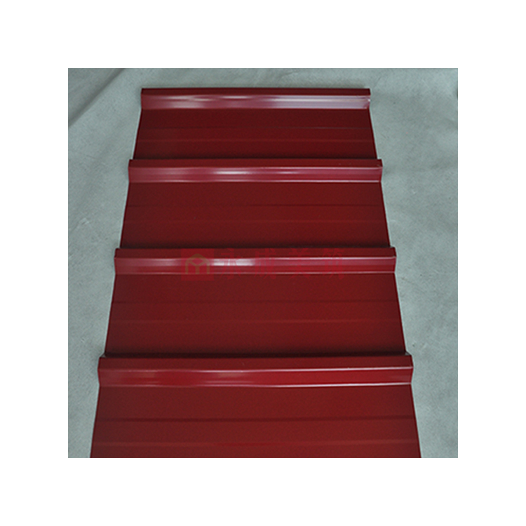 High performance galvanized thin steel plate import building material metro tile classic color corrugated steel sheet roof