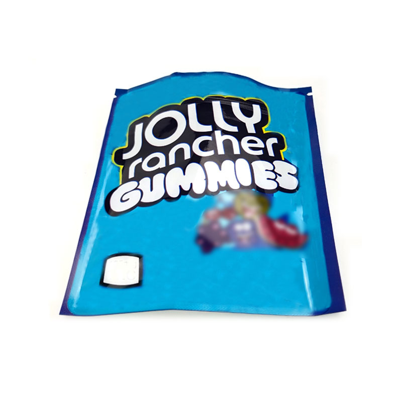 Лучшее качество сумки Jolly Rancher Gummies Майларовый мешок 600 мг кислых насадок на молнии пластиковые пакеты в наличии