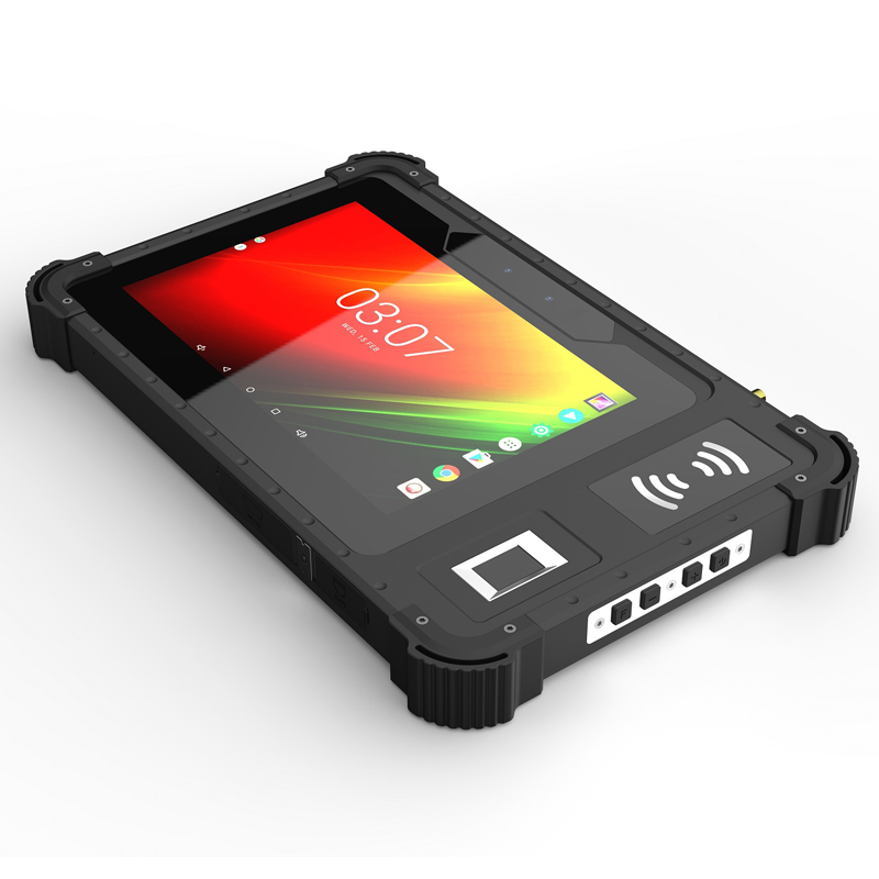 4G сеть NFC планшетный ПК 8,0 "IP65 Водонепроницаемый Android 10,0 восемь четырехъядерный GPS прочные планшеты