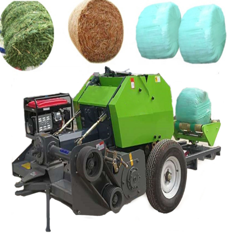 60 Tons Mini Straw Vertical Agriculture Baler Machine Square Small Balers Machine