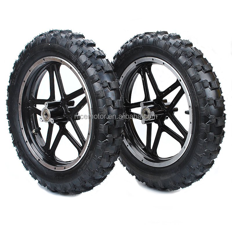 2.50-10 tires + wheels for mini children's off-road motorcycles small rocket cars 43-49CC Apollo motorcycles Dirt PIT Bike