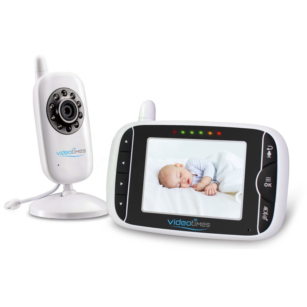 Беспроводная цифровая видеокамера 3,2 дюйма, Owlet, Радионяня, двухстороннее аудио, ночное видение, музыкальный плеер, обнаружение звука