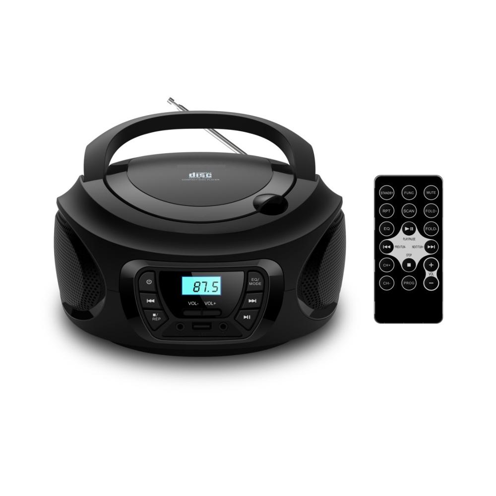 MP3 WMA Портативный голубой зуб CD Бумбокс с fm-радио