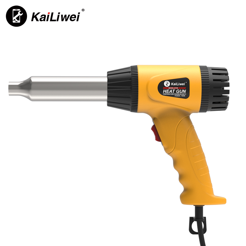 Kailiwei 750W промышленный мобильный телефон для ремонта материнской плате процессор удалены инструменты плавленого олова ручной тепла Установка для сварки горячим воздухом пистолет-распылитель