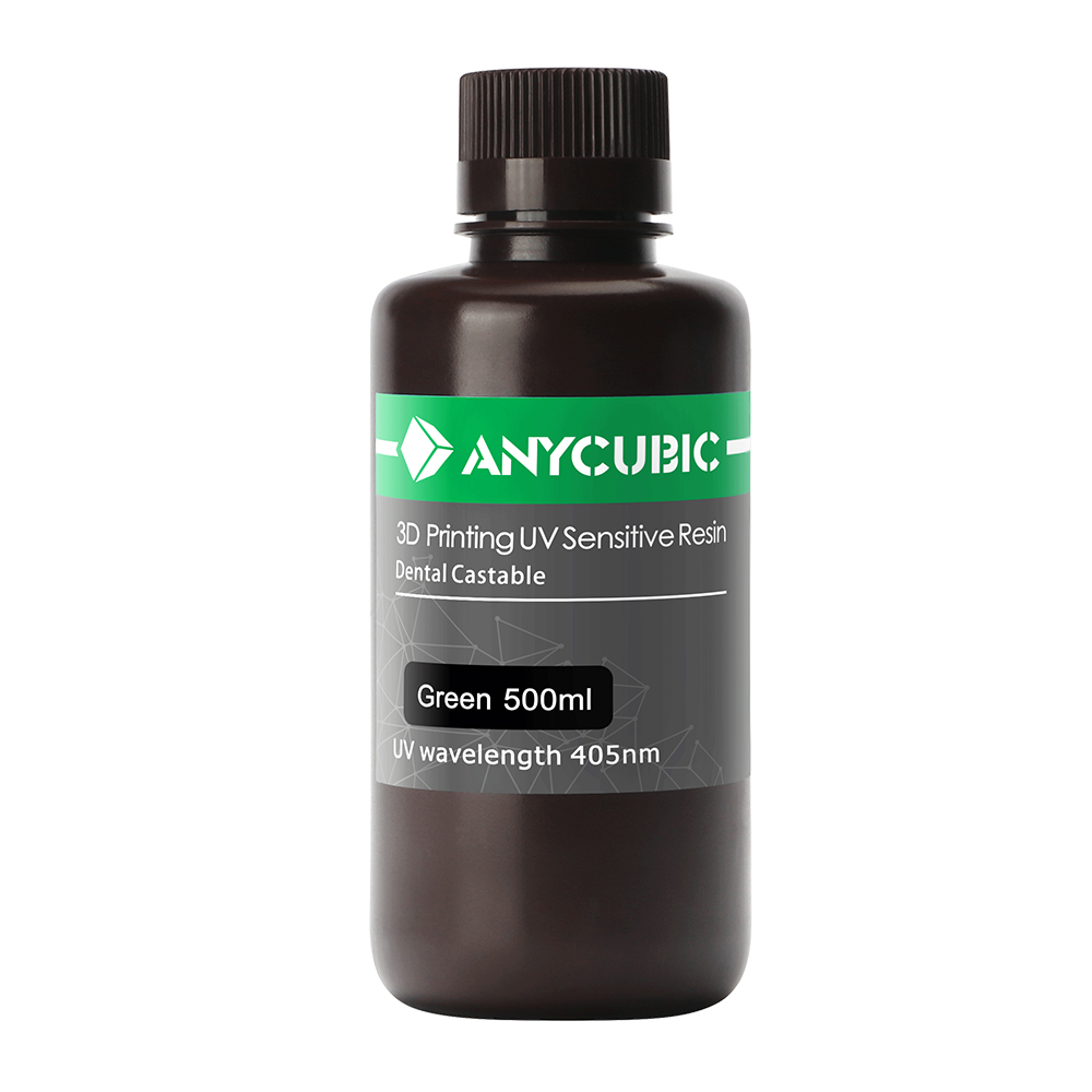 ANYCUBIC ЖК 3d принтер печати 405nm велирных украшений литья жидкого полиэстер ювелирные изделия бетона жесткая Стоматологическая УФ смола