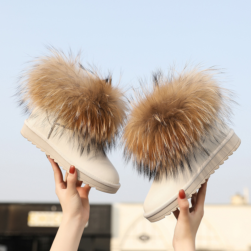 Women Winter Boots Snow Boots Women Winter Shoes Low Heel Shoes for Ladies Ankle Boots for Women Snow Shoes