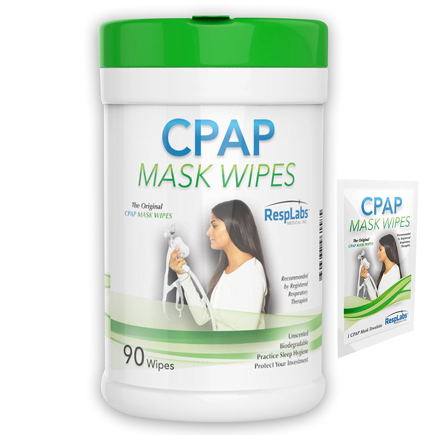 Hygienic Latex-Free CPAP Mask Wipes for Sensitive Skin