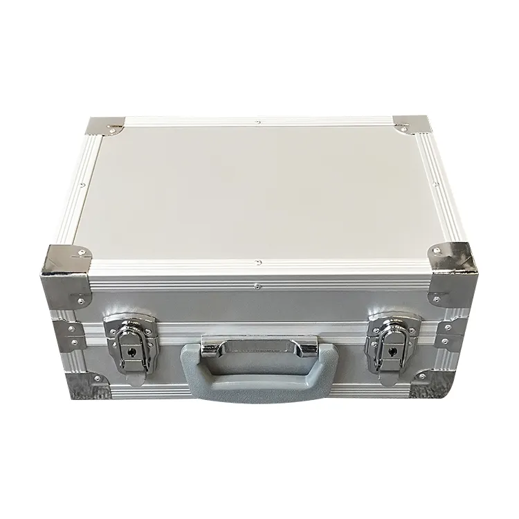 Custom 22MM aluminum profile square metal corner portable high quality sliver aluminum flight case