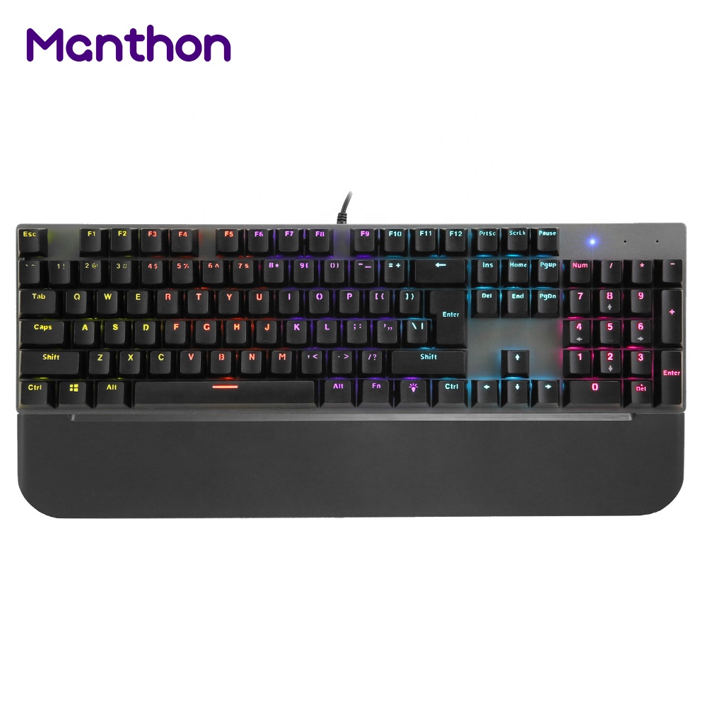 Custom PC Gen Portuguese Spanish Language Laptop Layout Rgb Gaming Keyboard