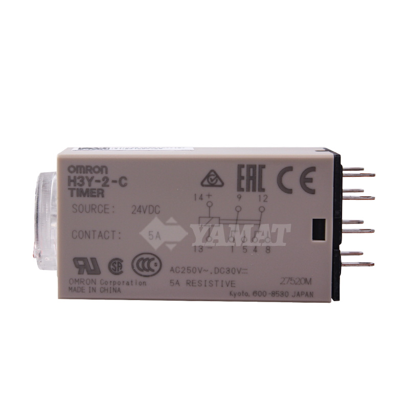 Иамат H3Y-2-C-1S DC24V оригинальный Omron твердотельные таймер H3Y-2-C-1S DC24V