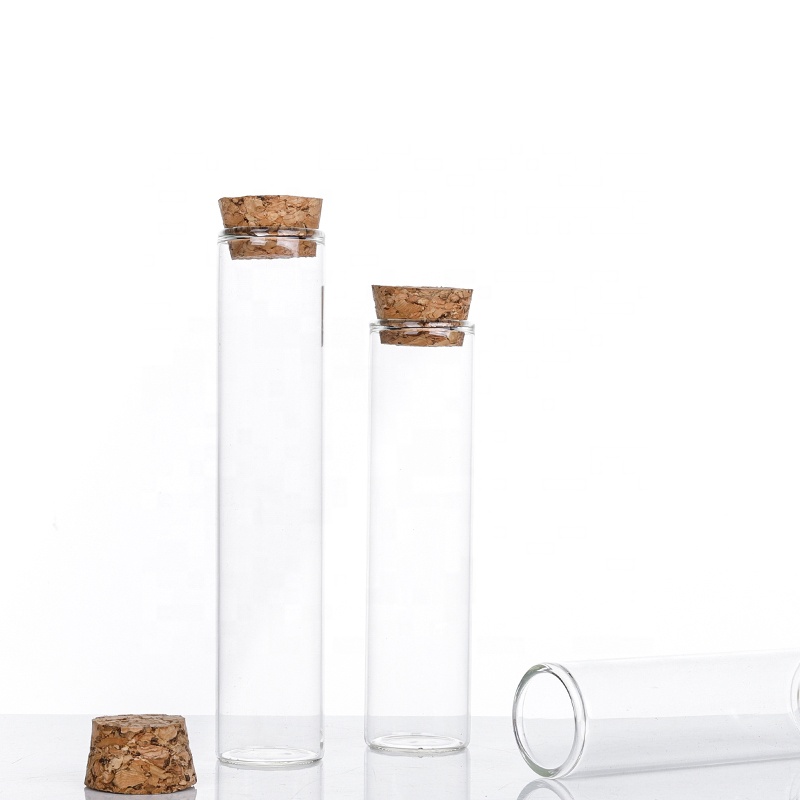 2021 New Trend Customized Tea Filter Tube Glass Bottle
