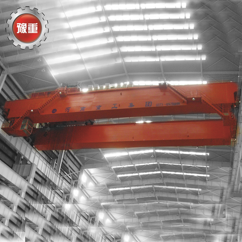 125 ton crane bridge remote control overhead bridge crane