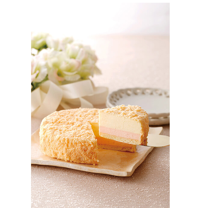 Peach bakeware fromage high quality sweet paper boxes gift cake