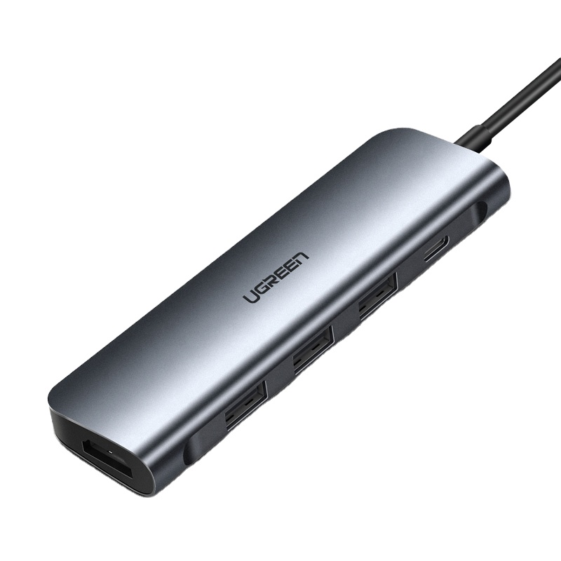 Высококачественный концентратор Ugreen USB C, переключатель Type-C на USB 3,0, совместимый с HDMI, конвертер 100 Вт PD, зарядное устройство для телефона, ноутбука, Mac Pro