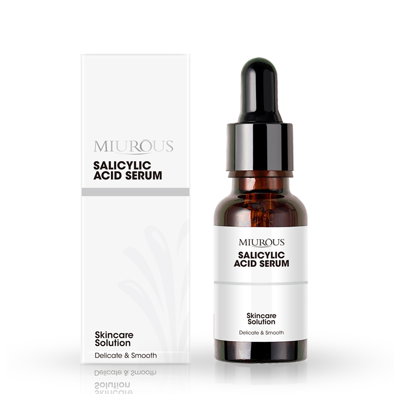 Private label skin care exfoliator aha 30% bha 2% peeling solution whitening face serum