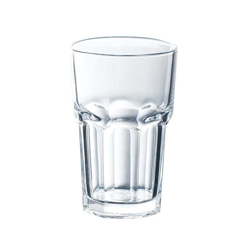 Bulk Price Hexagon Bar Cups 300ml 10oz Drinking Glass Whiskey Vodka Liquor Cups For Promotion Wholesale