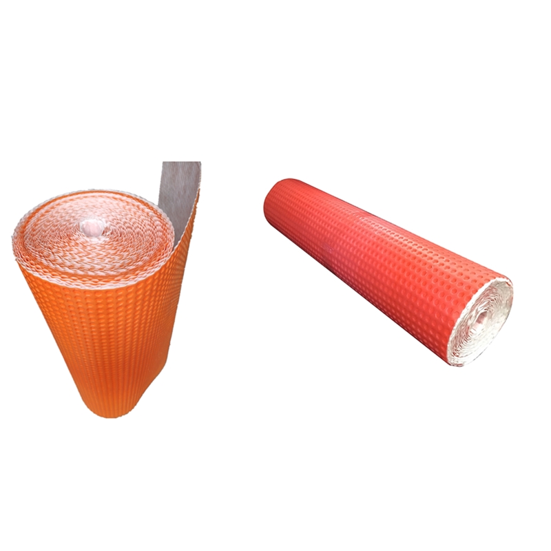 Robinson test 3mm thickness anti-crack Under-layment uncoupling decoupling waterproof tile membrane for Shower Room