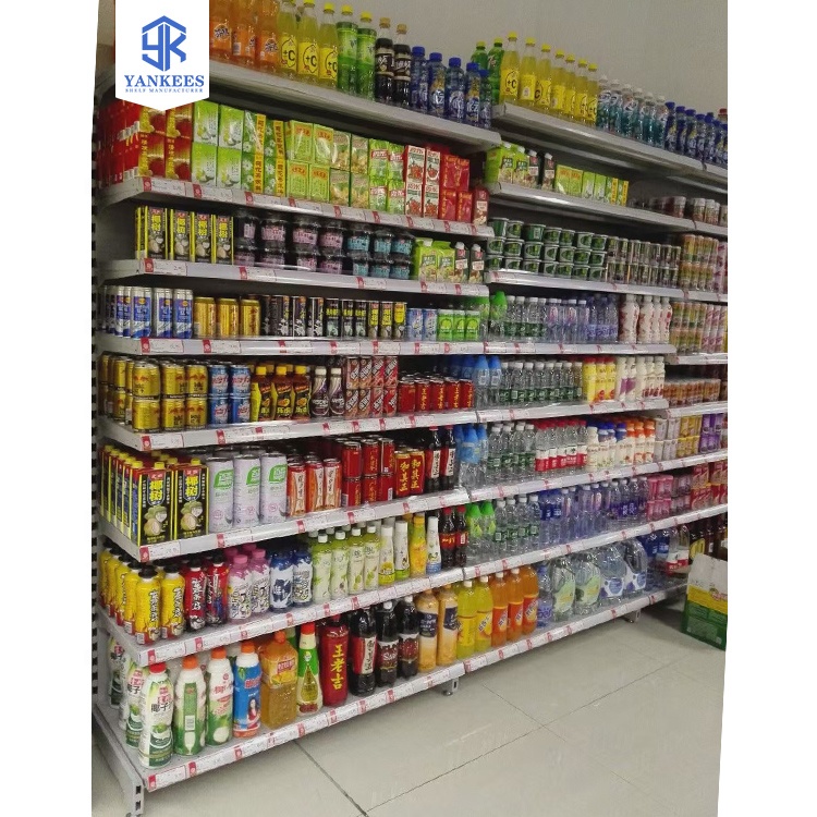 Настраиваемая полка для супермаркетов, поставщик товаров для покупки продуктов, полка для розничного магазина, витрина, продажа