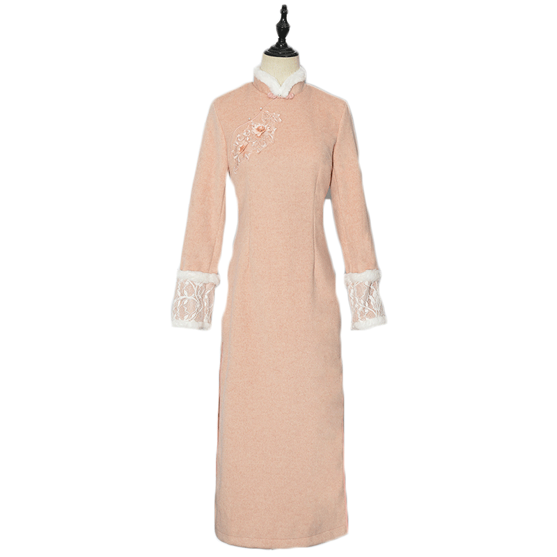 Высококачественные китайские платья Qipao с вышивкой на заказ