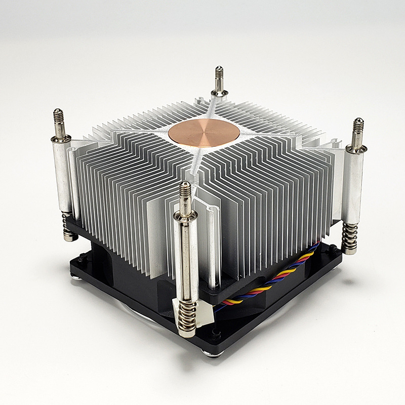 OEM Deepcool теплоотвод алюминиевый компьютер 12 В постоянного тока Rgb ЦП охлаждающий вентилятор с 4 прямым контактом тепловая трубка красный вентилятор