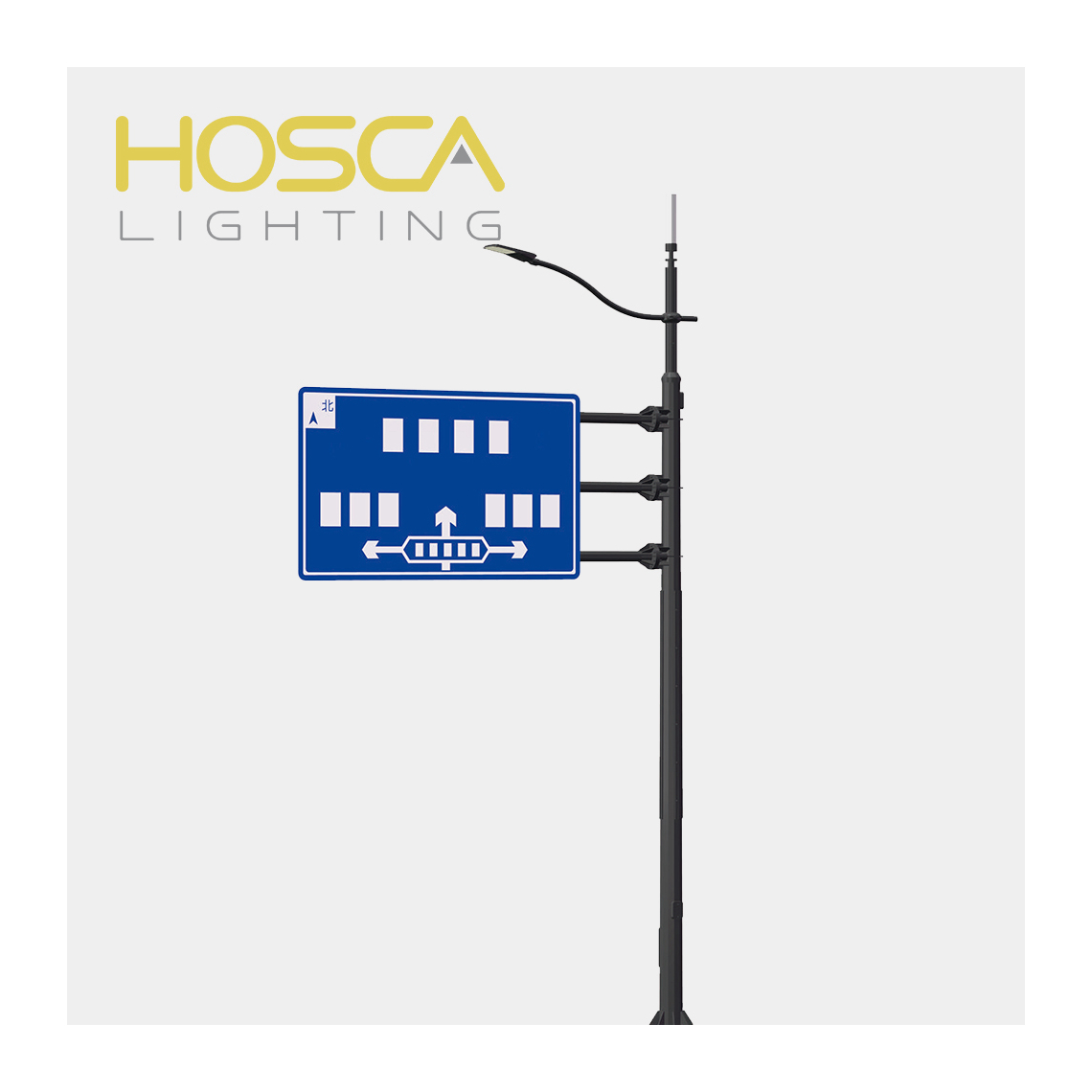 Promotional Top Quality Multi Function Integra Pole Light Pole