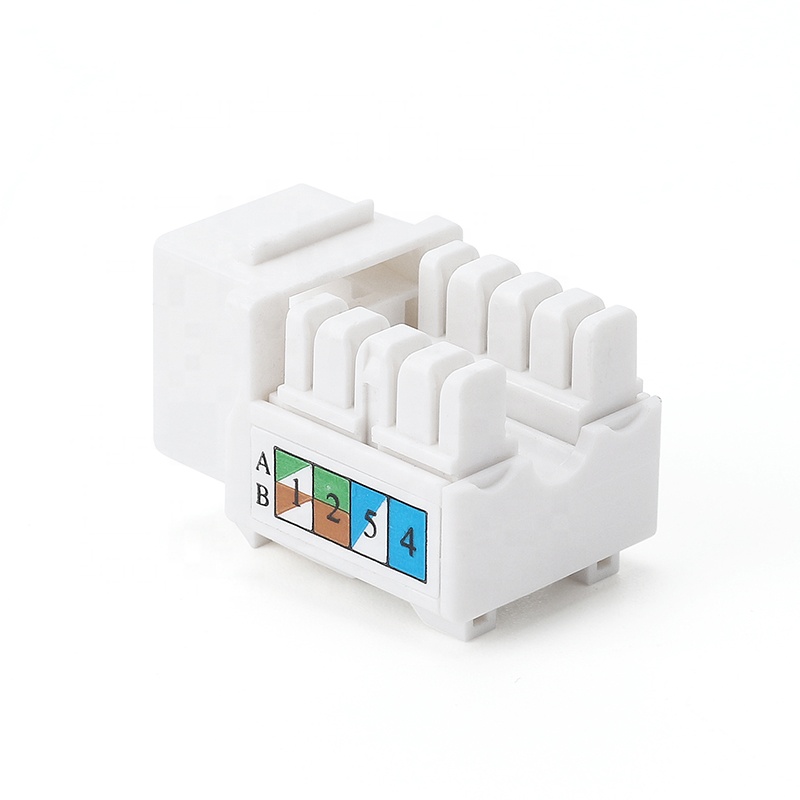 RJ45 cat 5e UTP keystone jack для лицевой пластины