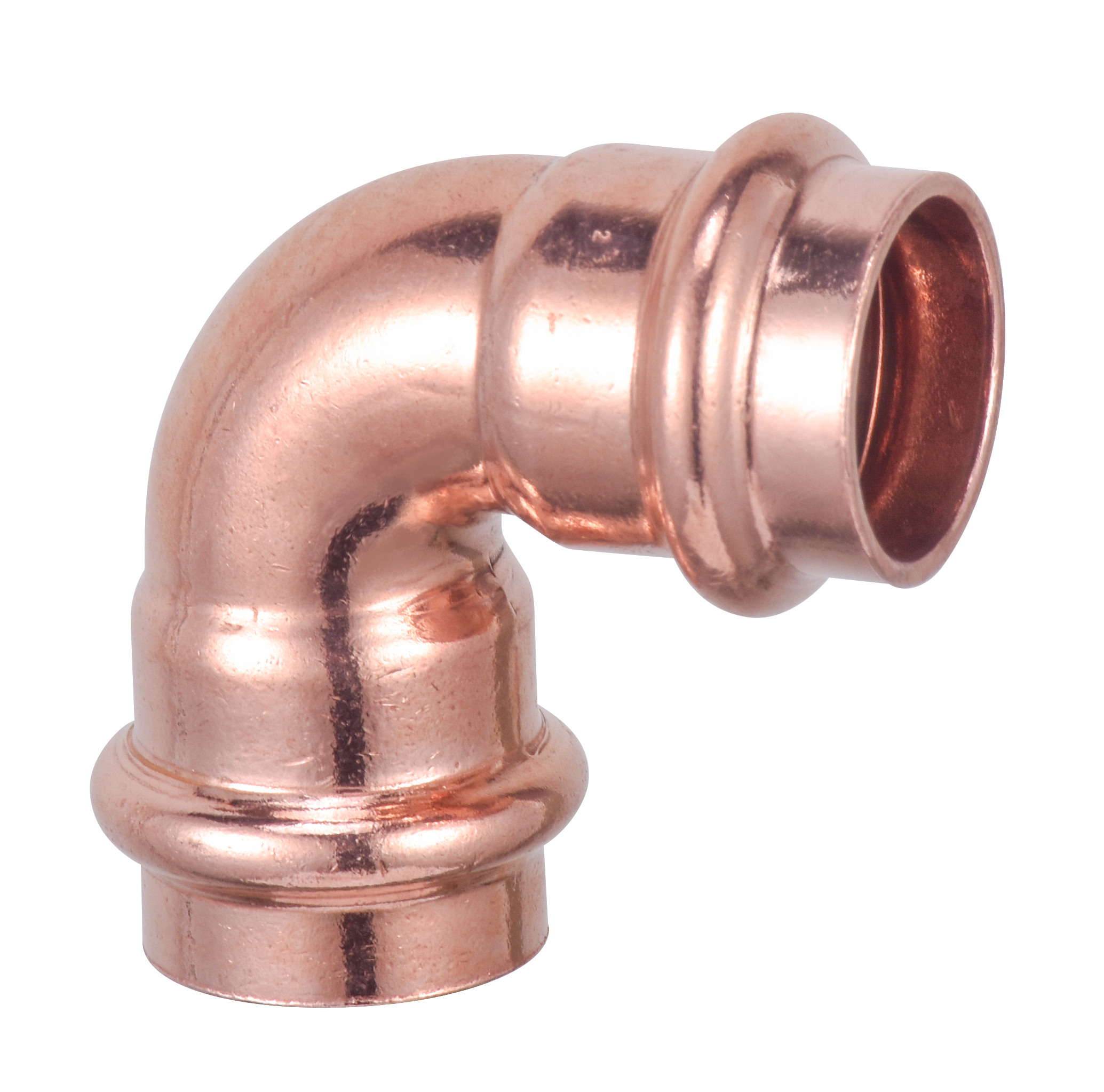 90 degree S-R elbow  copper press fitting  match rigid and milwauke 1/2" to  4" ASTM