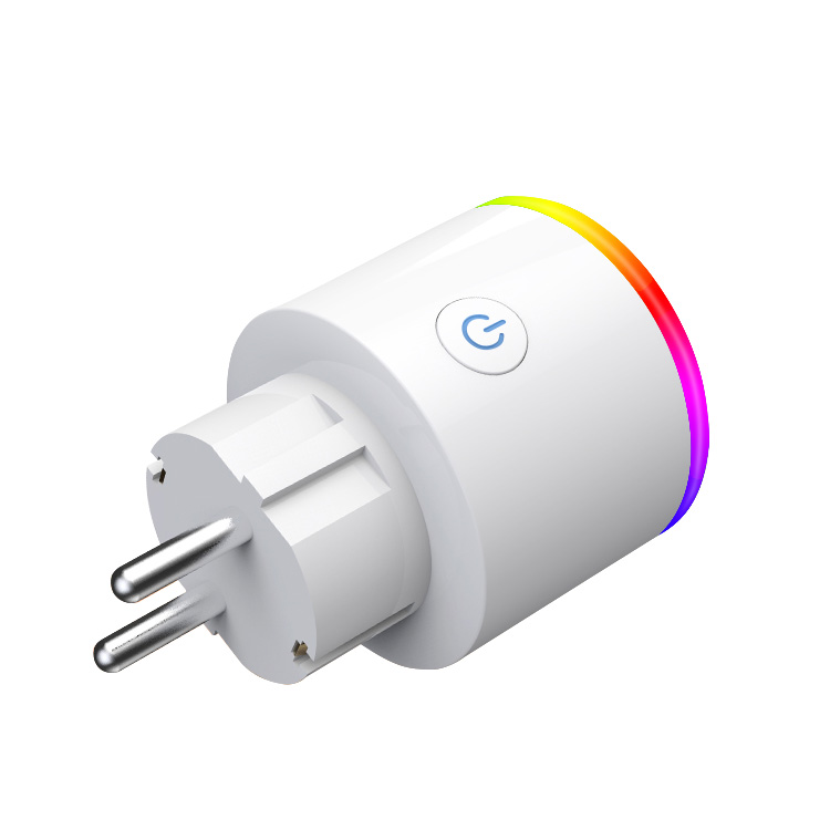 AC 220V Красочный Snene свет Wifi беспроводной смарт-разъем ЕС