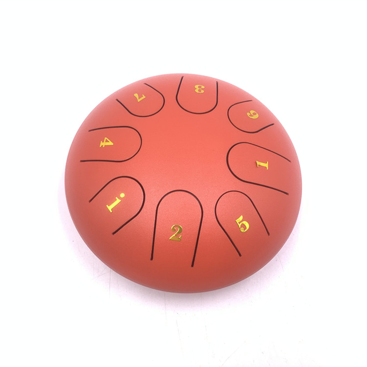 Горячая продажа 6 дюймов 8 Примечания синий язык барабан handpan барабана акустическая ударная установка