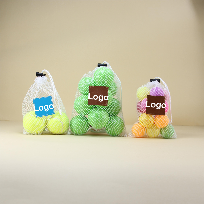 Manufacturer Wholesale Custom Printed Colorful Small Mesh Organza Drawstring Pouch for Fruit Vegetable Package