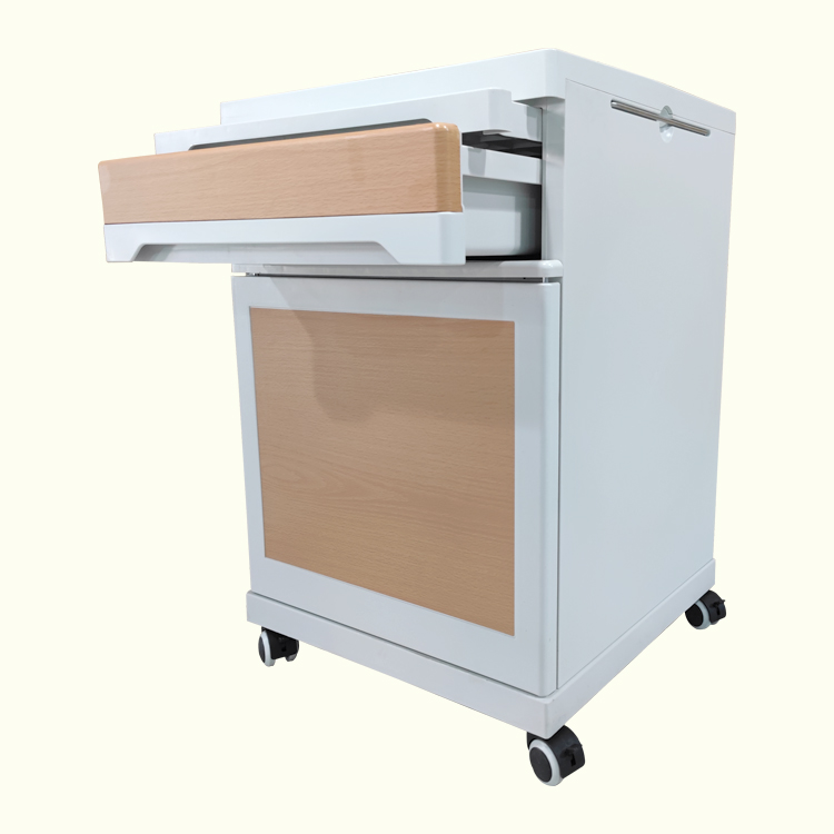 Hospital furniture medical furniture supply cheap hot sell abs plastic hospital bedside cabinet