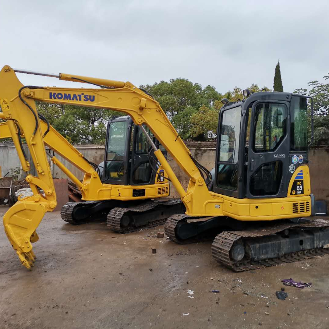 Б/у мини-экскаватор komatsu PC55mr, горячая распродажа, PC60 pc78us zx60 zx70