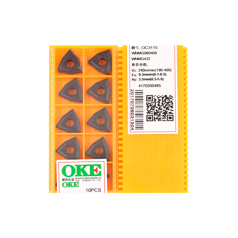 WNMG080408 OC3115D 100% оригинальная карбидная вставка марки OKE лучшего качества 10 шт./лот