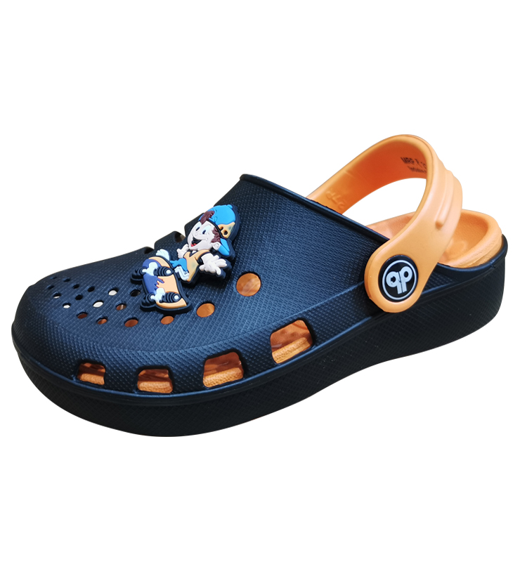 Wholesale Cartoon Character Decoration Eva Clogs Platform Waterproof Kids Garden Shoe