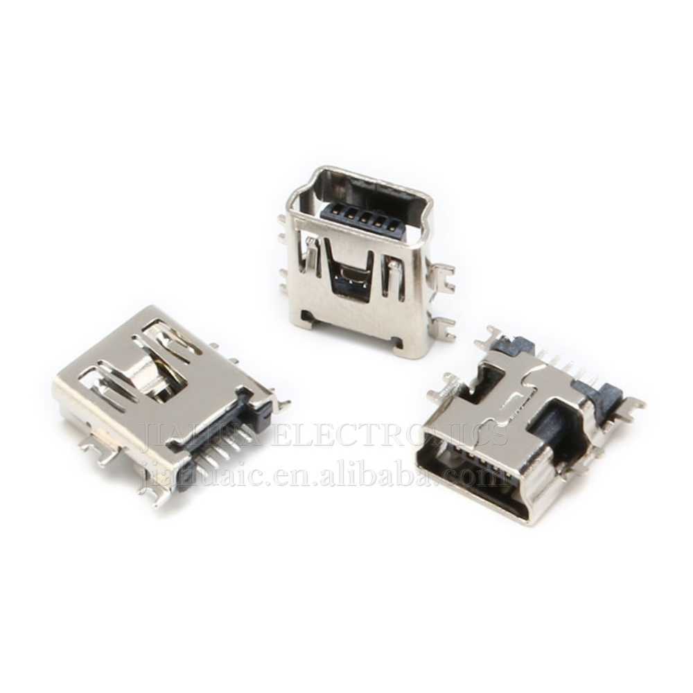 USB интерфейс женский мужской квадратный мини разъем 5PF 10P разъем мобильного телефона патч