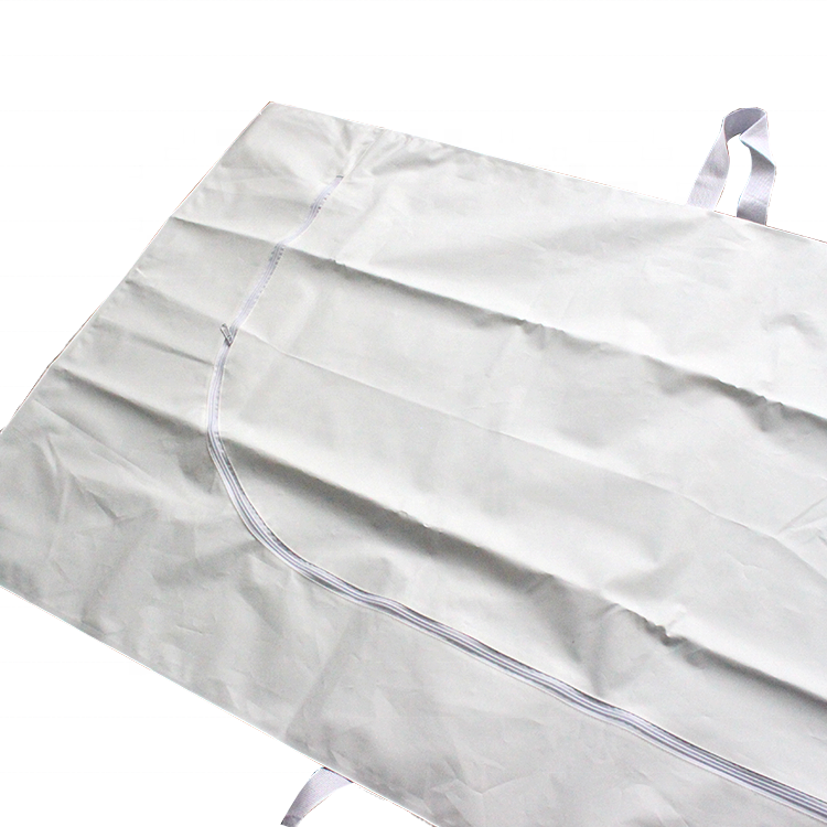 PEVA White Anti Virus Waterproof Dead Body Bags for Adults Bodybag Funeral