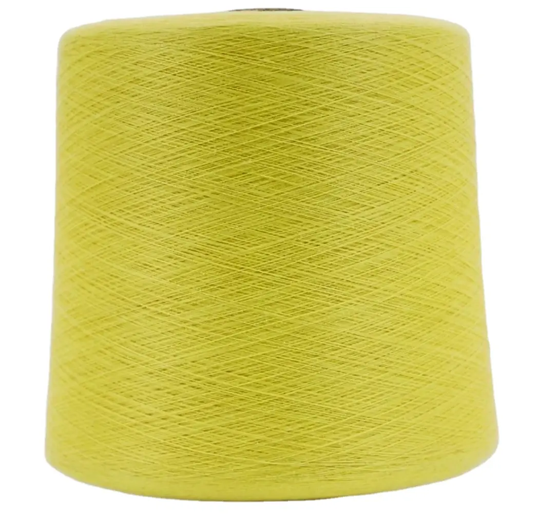 Manufacturer Wear Resistant 20/1S Kevlar Para Aramid Spun Yarn For Fireproof Fabric Cloth