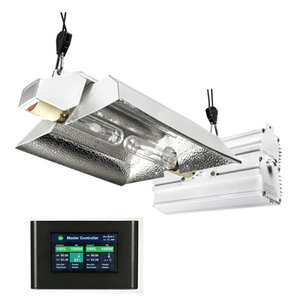HID Гидропоника основной двойной конец светать cmh 630W 1000W HPS растут палатки свет комплект hps растут свет комплект