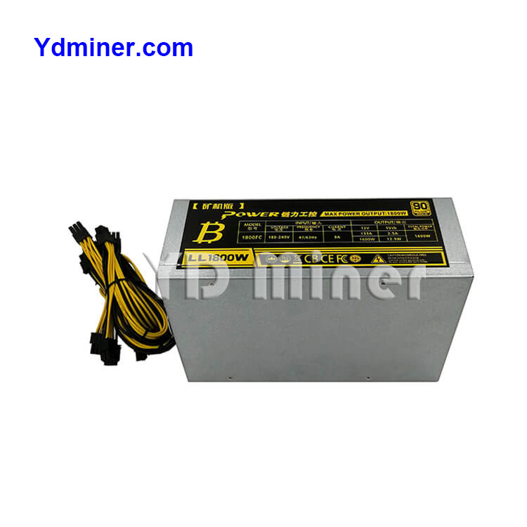 Оптовая продажа 1800 Вт antiminer питание для s17 с lianli multi для S9