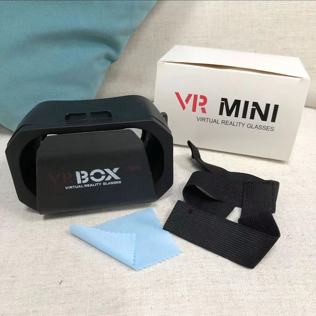 Мини VR очки гарнитура VRmini 3D видео кино очки беспилотный летательный аппарат подарок