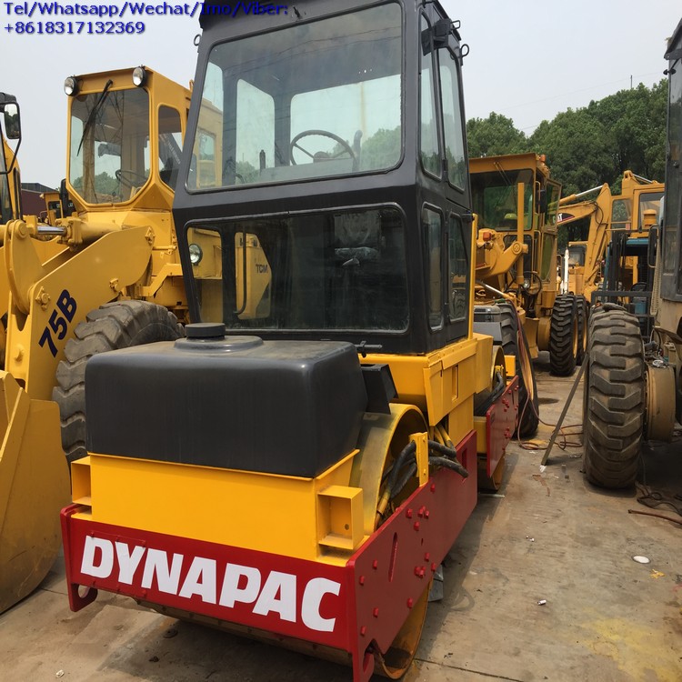 Подержанный вибрирующий дорожный каток Dynapac CC221 CC421, уплотнитель для продажи в Кении