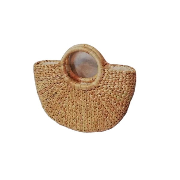 SEA GRASS BAG, WATER HYACINTH, BAMBOO, RATTAN Summer Straw Beach Bag basket bag sedge
