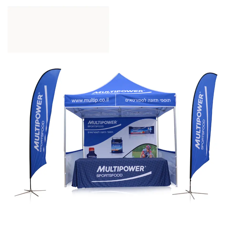 Cheap Portable 3x3 Folding Pop Up Gazebo With Side Walls Printed 6m Canopy Tent