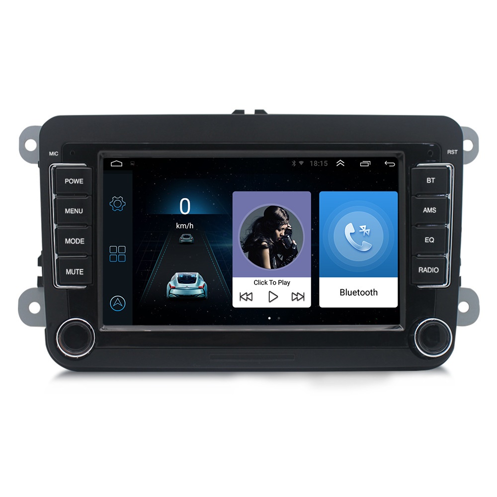 7 дюймов Android Авторадио 2 Din Автомобильный Радио стерео MP5 плеер GPS WIFI BT FM AM Для VW PASSAT POLO GOLF 5 6 TOURAN