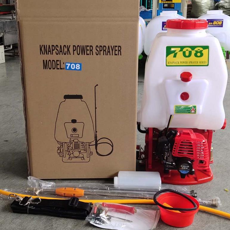 Hot Sales 2 Stroke Gasoline Engine Agriculture Spray Machine/TU26 Knapsack Power Sprayer OS-708