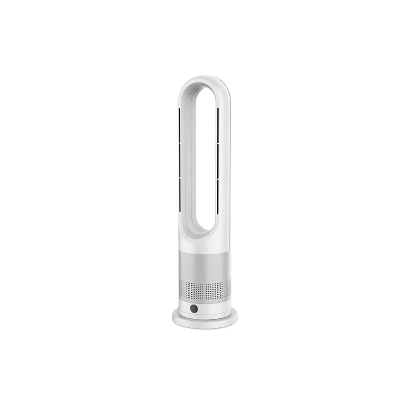 2024 New Arrival Bladeless Fan pedestal fans smart remote control Cooling and Heating electric fan with air purifier