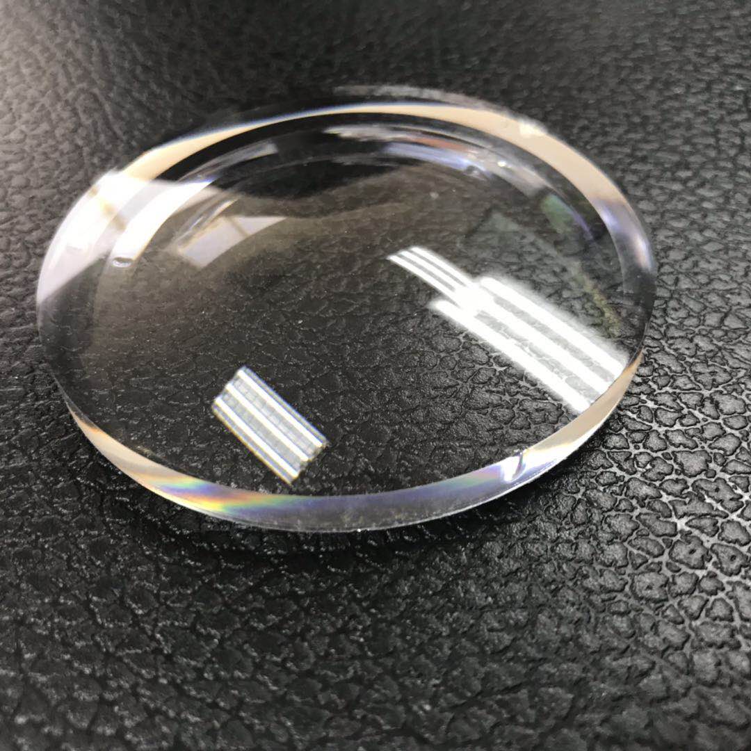 1.56 blue cut semi-finished hard coating 70mm optical lens