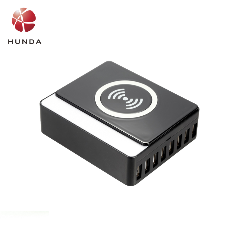 Универсальное беспроводное зарядное устройство HUNDA 2020 Qi для быстрой зарядки мобильного телефона